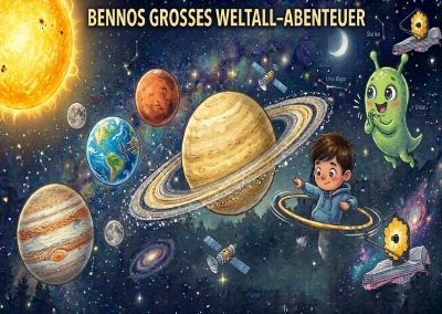 'Cover von Benno und die kosmische Murmel'-Cover