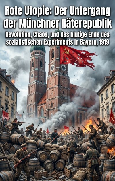'Cover von Rote Utopie: Der Untergang der Münchner Räterepublik'-Cover