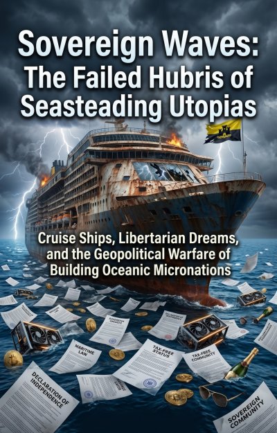 'Cover von Sovereign Waves: The Failed Hubris of Seasteading Utopias'-Cover