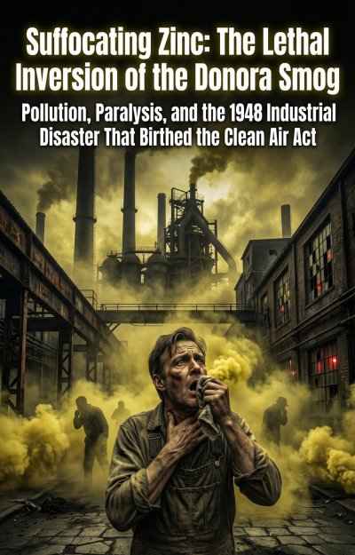 'Cover von Suffocating Zinc: The Lethal Inversion of the Donora Smog'-Cover