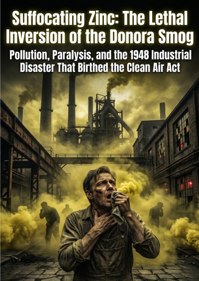 'Cover von Suffocating Zinc: The Lethal Inversion of the Donora Smog'-Cover