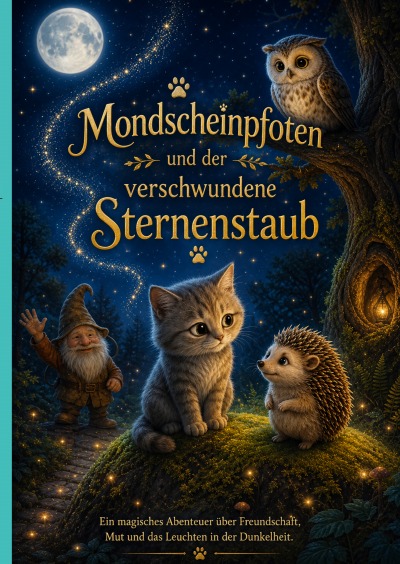 'Cover von Mondscheinpfoten und der Verschwundene Sternenstaub'-Cover