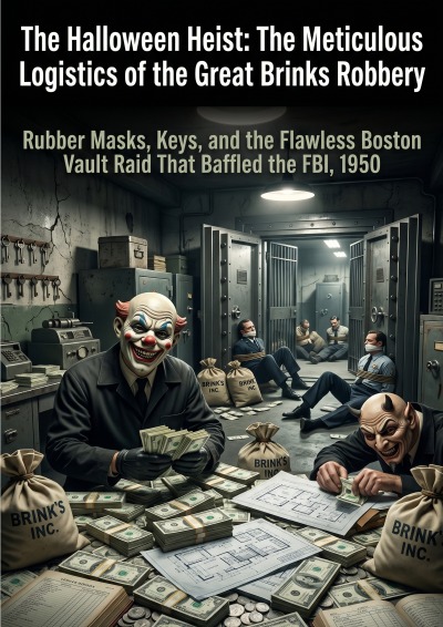'Cover von The Halloween Heist: The Meticulous Logistics of the Great Brinks Robbery'-Cover