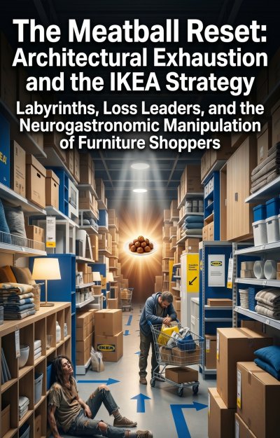 'Cover von The Meatball Reset: Architectural Exhaustion and the IKEA Strategy'-Cover