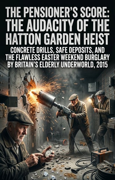'Cover von The Pensioner’s Score: The Audacity of the Hatton Garden Heist'-Cover