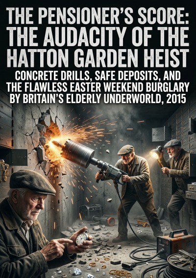 'Cover von The Pensioner’s Score: The Audacity of the Hatton Garden Heist'-Cover