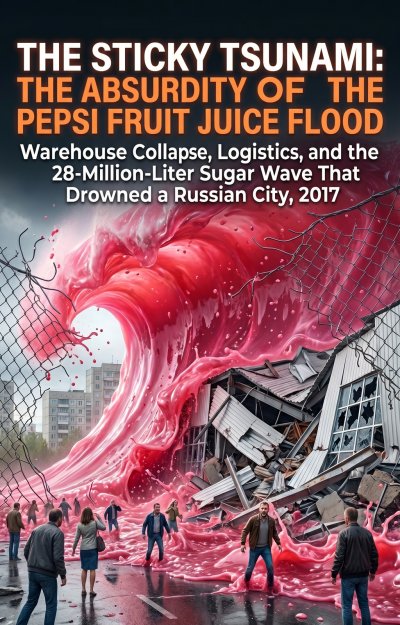 'Cover von The Sticky Tsunami: The Absurdity of the Pepsi Fruit Juice Flood'-Cover