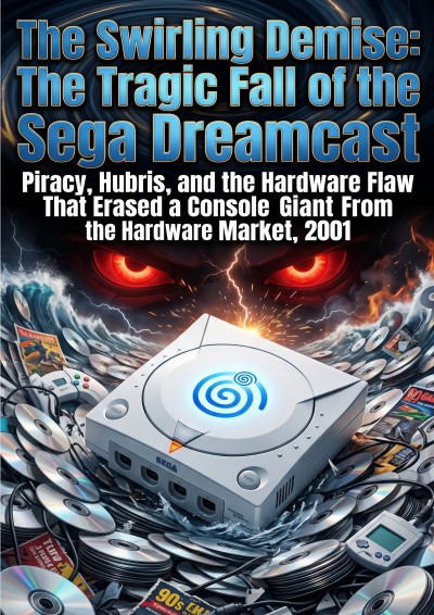 'Cover von The Swirling Demise: The Tragic Fall of the Sega Dreamcast'-Cover