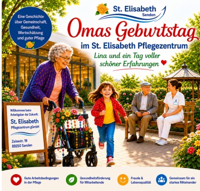 'Cover von Omas Geburtstag im St. Elisabeth Pflegezentrum'-Cover