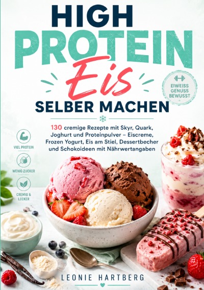 'Cover von High Protein Eis selber machen'-Cover