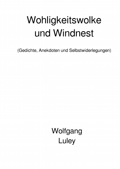 'Cover von Wohligkeitswolke und Windnest'-Cover