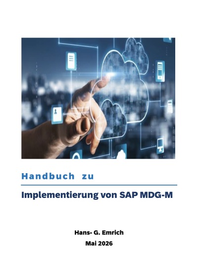 'Cover von Handbuch  zu  Implementierung von SAP MDG-M'-Cover