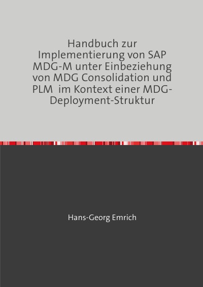 'Cover von Handbuch  zu  Implementierung von SAP MDG-M'-Cover