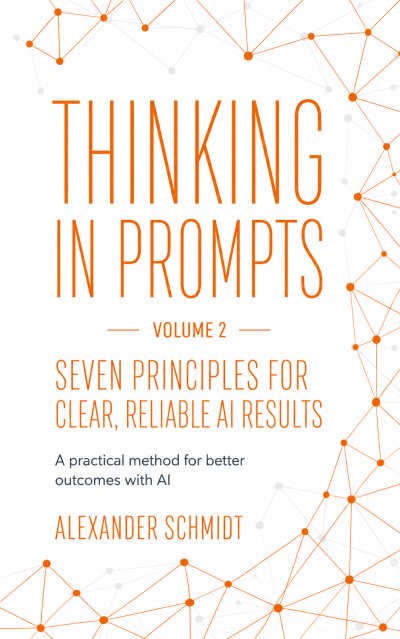 'Cover von Thinking in Prompts'-Cover