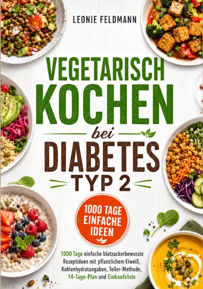 'Cover von Vegetarisch kochen bei Diabetes Typ 2'-Cover