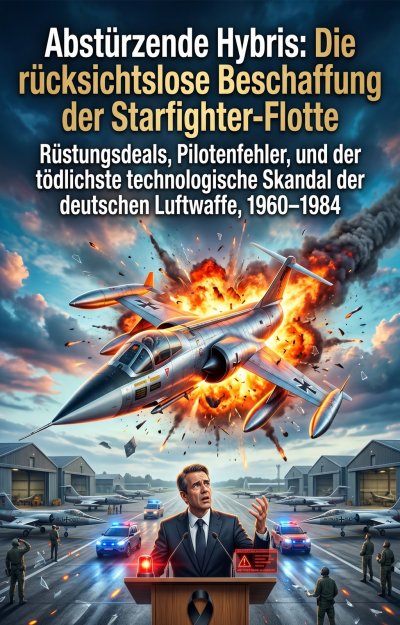 'Cover von Abstürzende Hybris: Die rücksichtslose Beschaffung der Starfighter-Flotte'-Cover