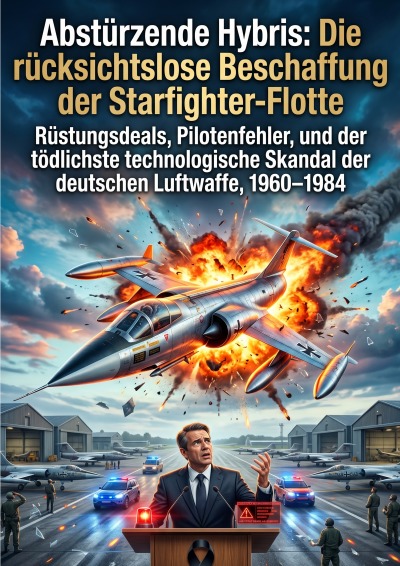 'Cover von Abstürzende Hybris: Die rücksichtslose Beschaffung der Starfighter-Flotte'-Cover