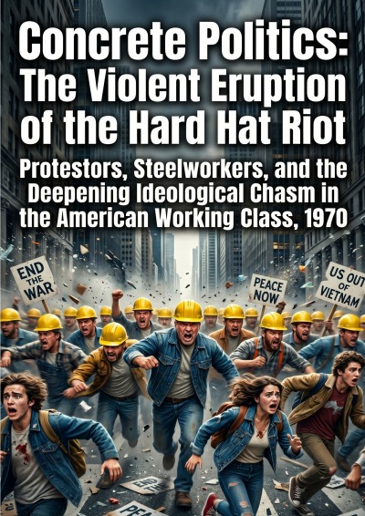 'Cover von Concrete Politics: The Violent Eruption of the Hard Hat Riot'-Cover