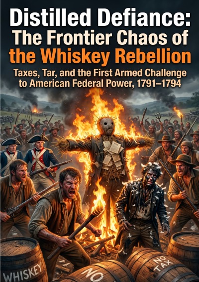 'Cover von Distilled Defiance: The Frontier Chaos of the Whiskey Rebellion'-Cover