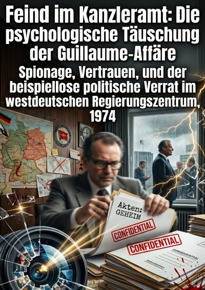 'Cover von Feind im Kanzleramt: Die psychologische Täuschung der Guillaume-Affäre'-Cover