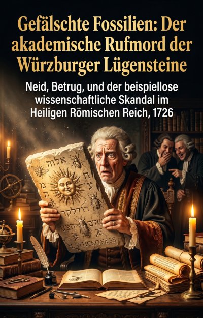 'Cover von Gefälschte Fossilien: Der akademische Rufmord der Würzburger Lügensteine'-Cover
