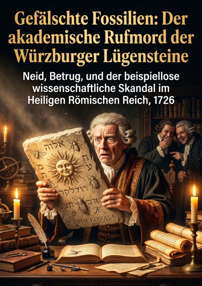 'Cover von Gefälschte Fossilien: Der akademische Rufmord der Würzburger Lügensteine'-Cover