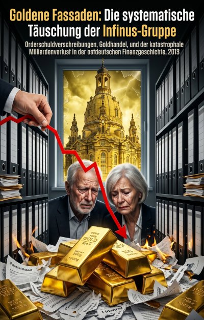 'Cover von Goldene Fassaden: Die systematische Täuschung der Infinus-Gruppe'-Cover