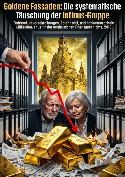 'Cover von Goldene Fassaden: Die systematische Täuschung der Infinus-Gruppe'-Cover