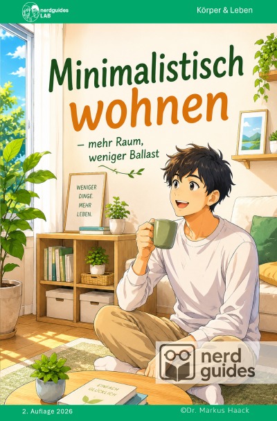 'Cover von Minimalistisch wohnen – Mehr Raum, weniger Ballast'-Cover