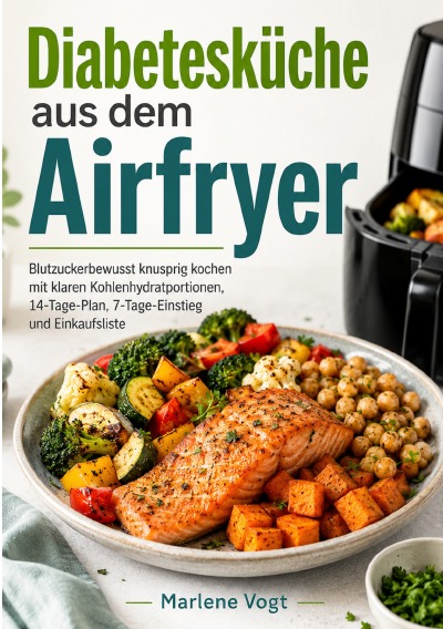'Cover von Diabetesküche aus dem Airfryer'-Cover