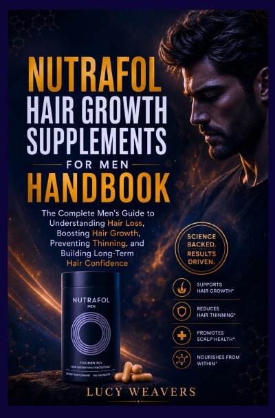 'Cover von Nutrafol Hair Growth Supplements for Men Handbook'-Cover