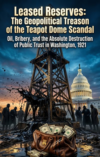 'Cover von Leased Reserves: The Geopolitical Treason of the Teapot Dome Scandal'-Cover