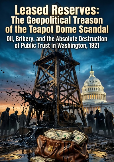 'Cover von Leased Reserves: The Geopolitical Treason of the Teapot Dome Scandal'-Cover