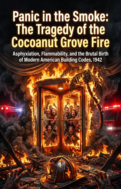 'Cover von Panic in the Smoke: The Tragedy of the Cocoanut Grove Fire'-Cover