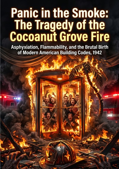 'Cover von Panic in the Smoke: The Tragedy of the Cocoanut Grove Fire'-Cover