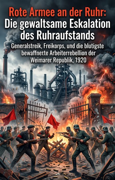 'Cover von Rote Armee an der Ruhr: Die gewaltsame Eskalation des Ruhraufstands'-Cover