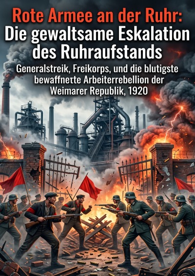'Cover von Rote Armee an der Ruhr: Die gewaltsame Eskalation des Ruhraufstands'-Cover