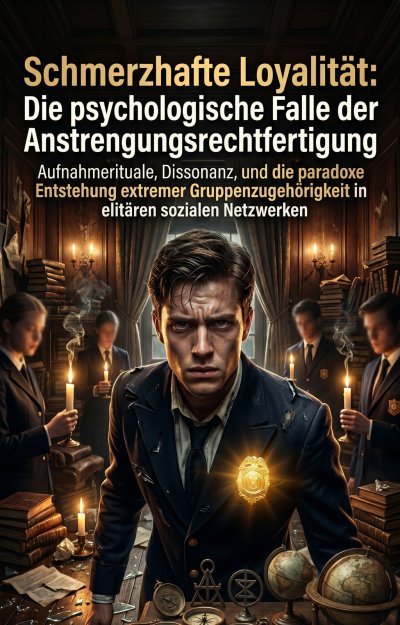 'Cover von Schmerzhafte Loyalität: Die psychologische Falle der Anstrengungsrechtfertigung'-Cover