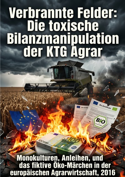 'Cover von Verbrannte Felder: Die toxische Bilanzmanipulation der KTG Agrar'-Cover