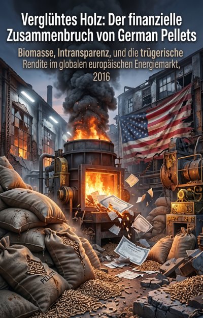 'Cover von Verglühtes Holz: Der finanzielle Zusammenbruch von German Pellets'-Cover