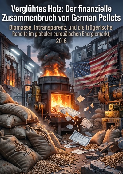 'Cover von Verglühtes Holz: Der finanzielle Zusammenbruch von German Pellets'-Cover