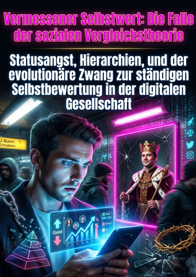 'Cover von Vermessener Selbstwert: Die Falle der sozialen Vergleichstheorie'-Cover