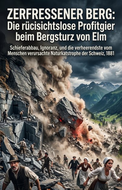 'Cover von Zerfressener Berg: Die rücksichtslose Profitgier beim Bergsturz von Elm'-Cover