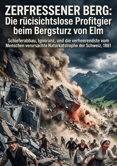 'Cover von Zerfressener Berg: Die rücksichtslose Profitgier beim Bergsturz von Elm'-Cover