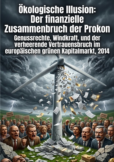 'Cover von Ökologische Illusion: Der finanzielle Zusammenbruch der Prokon'-Cover