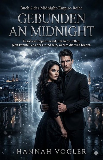 'Cover von Gebunden An Midnight'-Cover