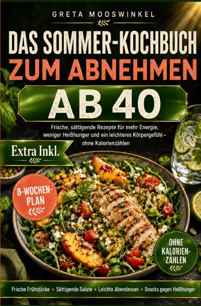 'Cover von Das Sommer Kochbuch zum Abnehmen ab 40'-Cover