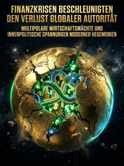 'Cover von Finanzkrisen beschleunigten den Verlust globaler Autorität'-Cover