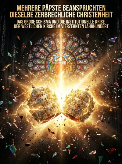 'Cover von Mehrere Päpste beanspruchten dieselbe zerbrechliche Christenheit'-Cover