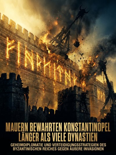 'Cover von Mauern bewahrten Konstantinopel länger als viele Dynastien'-Cover